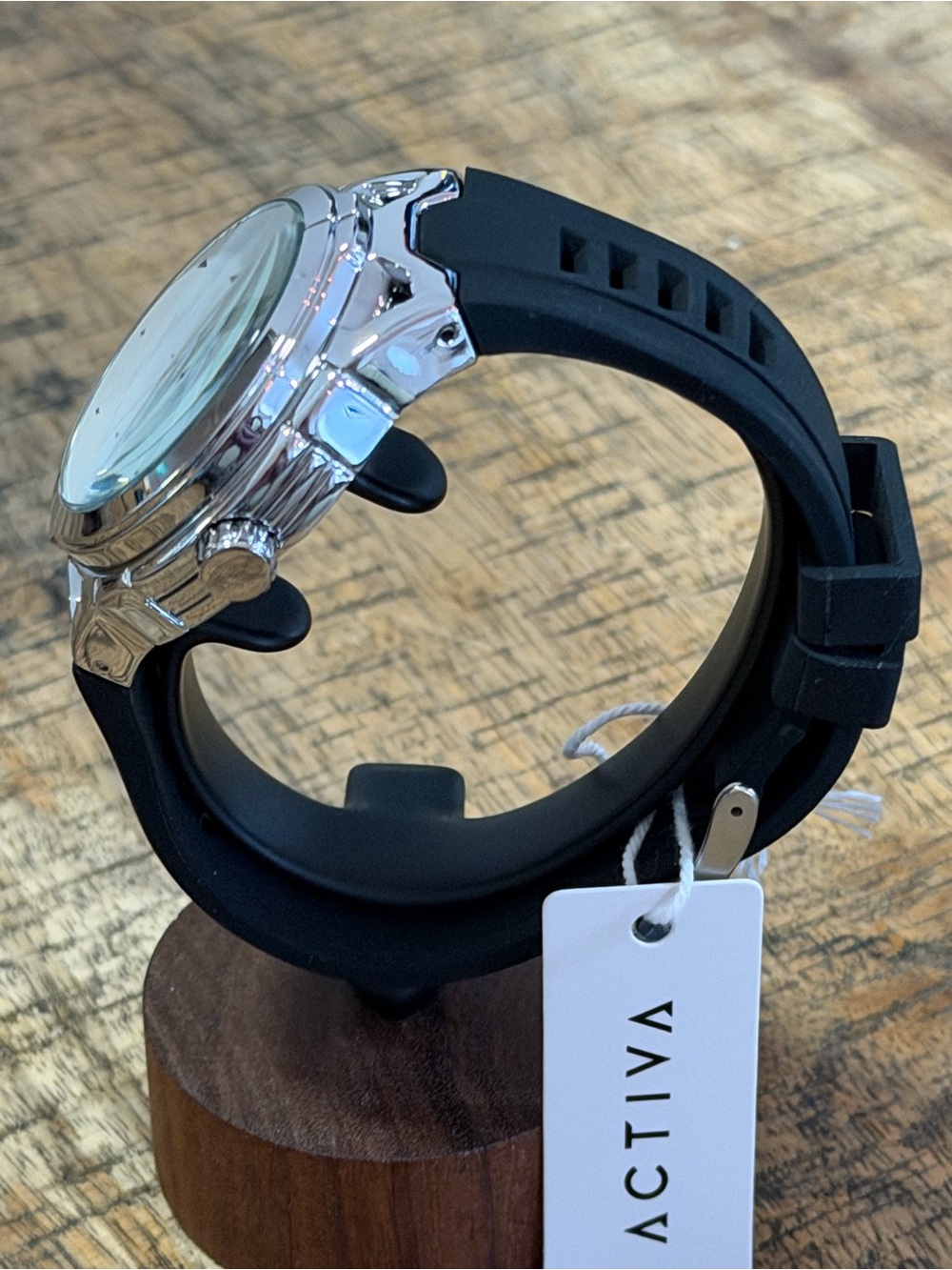 NEW Activa Drift X Invicta ACW9349-007 Silver Black 44mm NIB - Picture 4 of 7